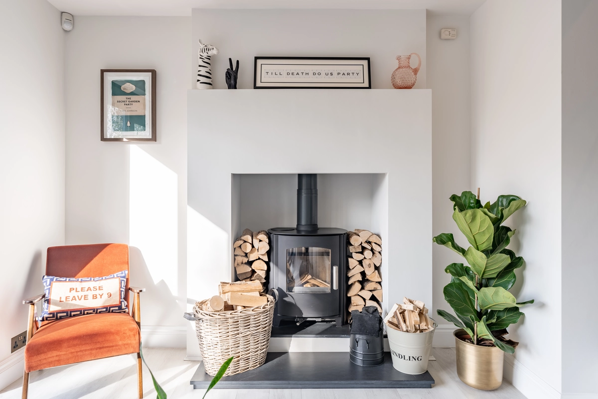 Fireplace - Chipstead interior design